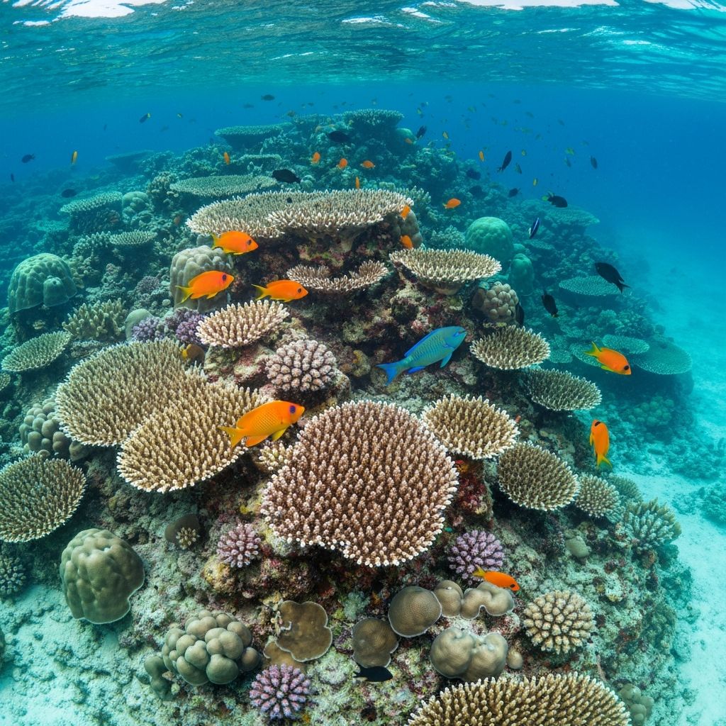 Coral reef ecosystem